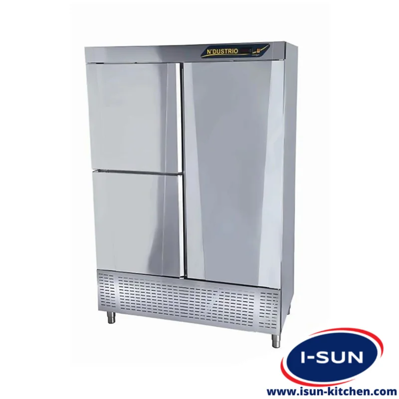 یخچال ایستاده ۱۴۰ سانت تک درب و دو نصفه درب انداستریو