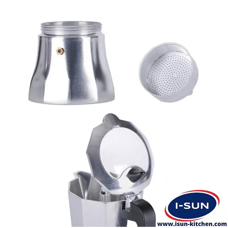 قهوه ساز موکاپات درب شیشه ای وان کافی