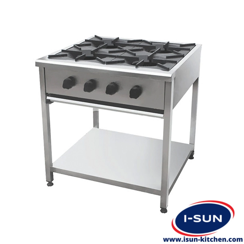 اجاق 4 شعله پایه دار آیسان