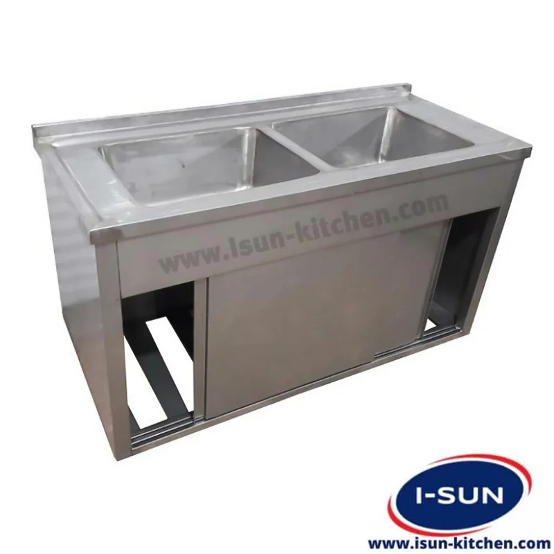 سینک زیر کابینت 2 لگن آیسان