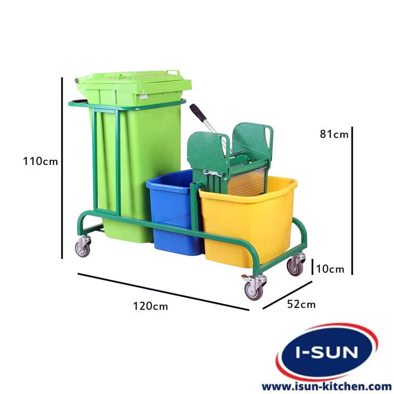 ترولی نظافت صنعتی کد 2100