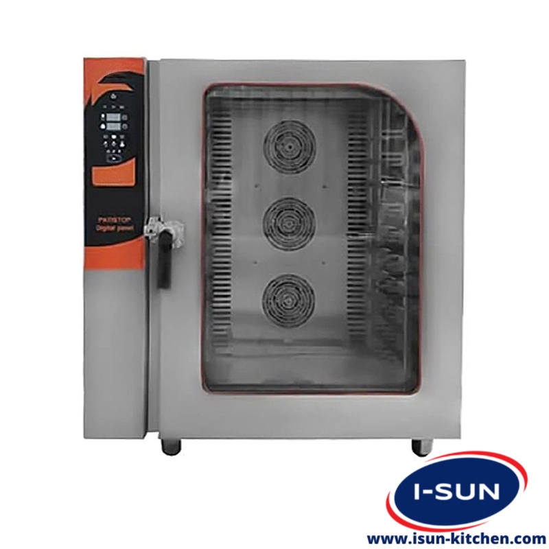 فر کانوکشن گازی حرارت غیر مستقیم خشک 10 دیس