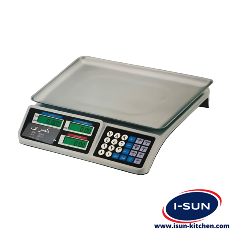 ترازو فروشگاهی دیجیتال کمری
