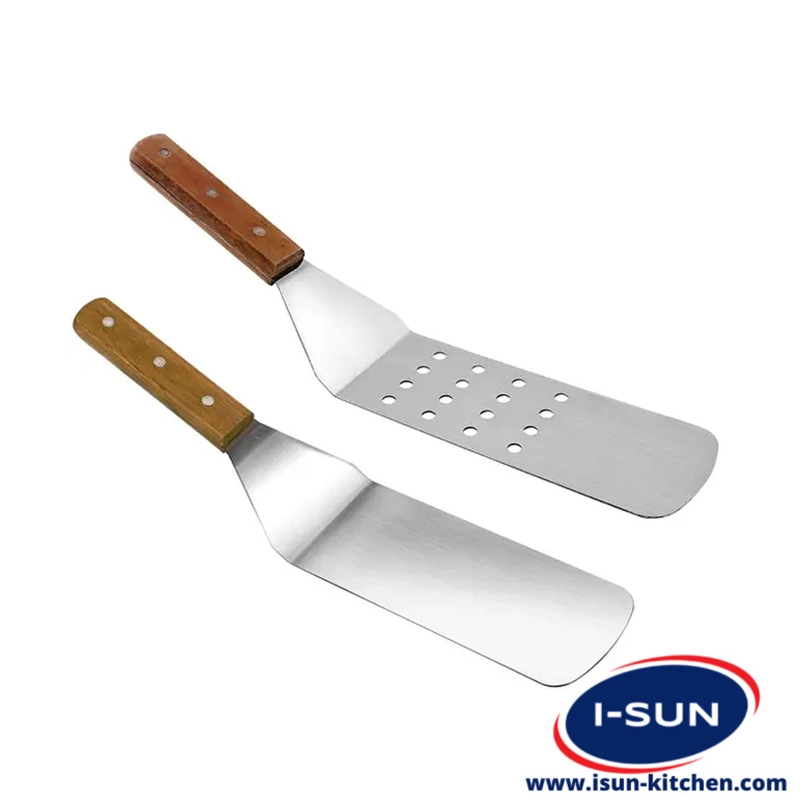 کاردک دسته کوتاه چوبی