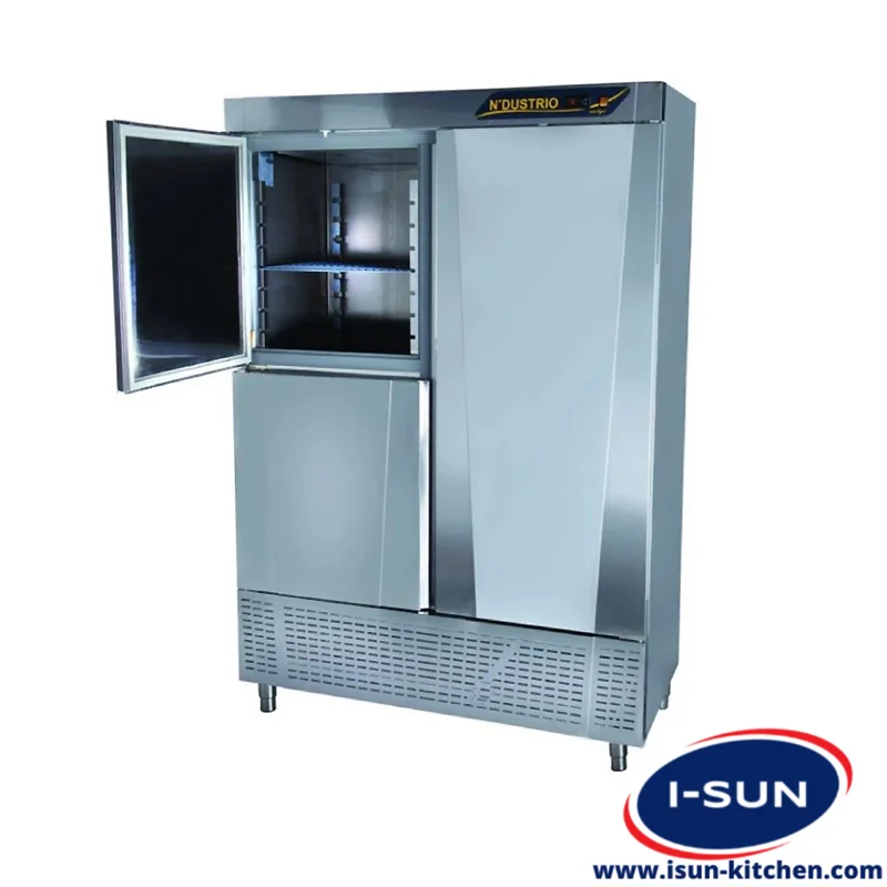 یخچال ایستاده ۱۴۰ سانت تک درب و دو نصفه درب انداستریو