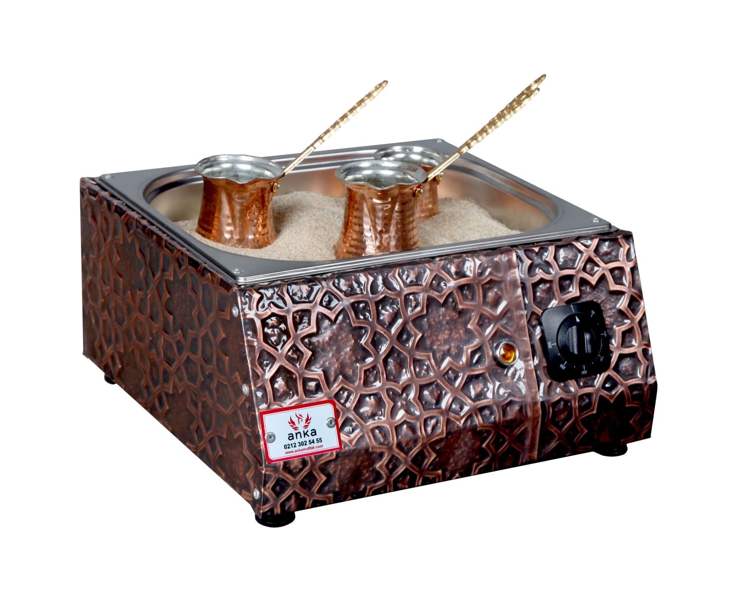 قهوه ساز ترک شنی مسی